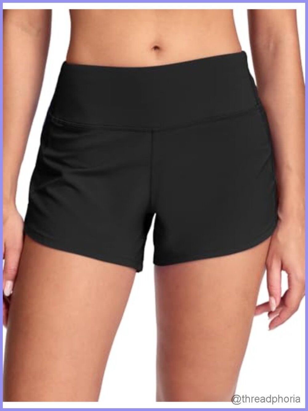 Mid Rise Running Shorts with Zippered Pocket, Nylon, 4" Inseam, High Stretch